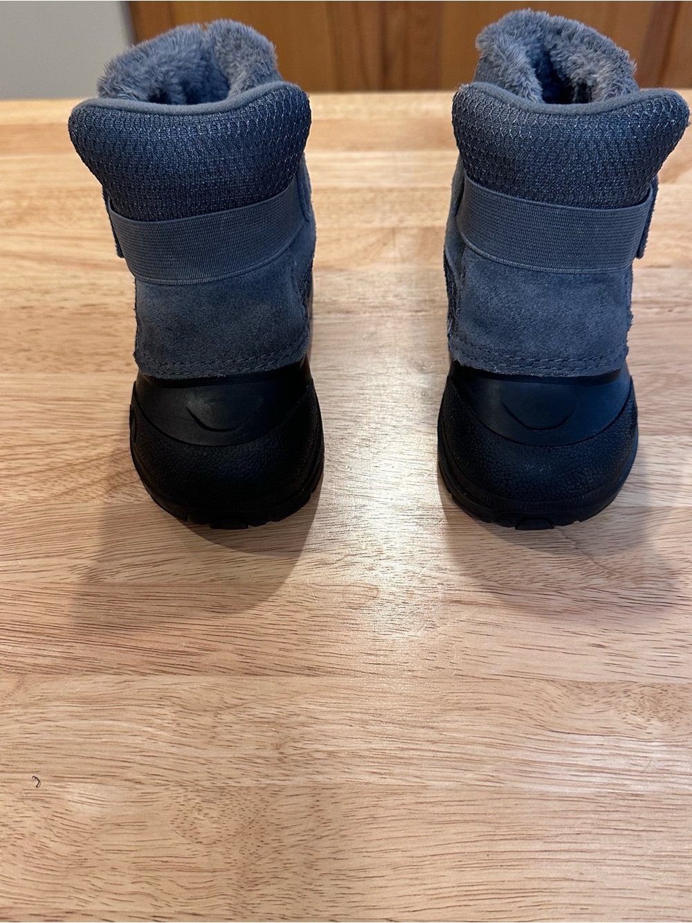 The North Face Gray Black Alpenglow II Snow Boots Waterproof Toddler 8